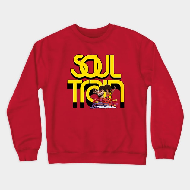 Soul Train Crewneck Sweatshirt by Brown777